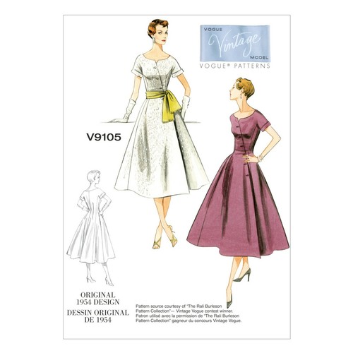 Vogue schnittmuster v9105 - schnittmuster,