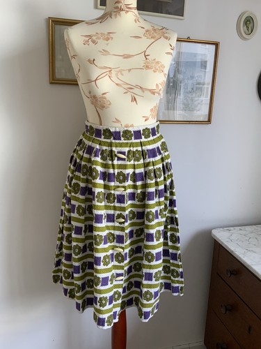 Vintage rock aus baumwolle - rock,