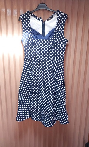 Kleid größe im 50iger - l,