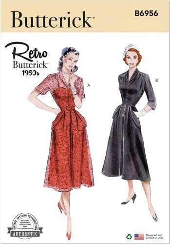 Schnittmuster retrokleid - schnittmuster, im
