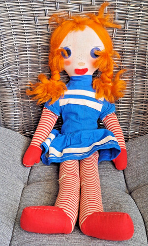 Vintage stoffpuppe - vintage, im