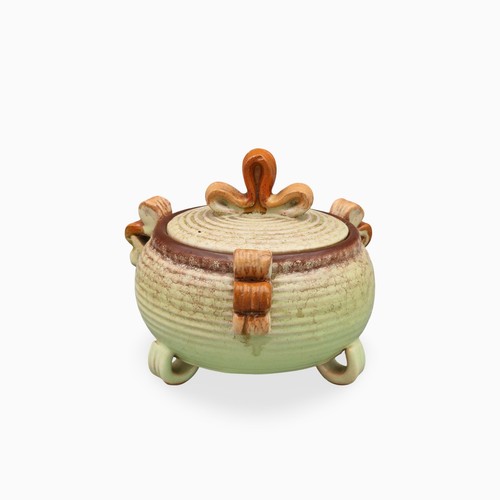 Vintage keramik deckeldose - vintage,