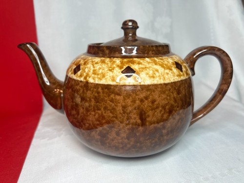 Teekanne steingut brown - teekanne, „brown