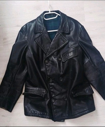 Vintage lederjacke 40er - vintage,