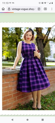 Vintage kleid größe 42 - kleid,,