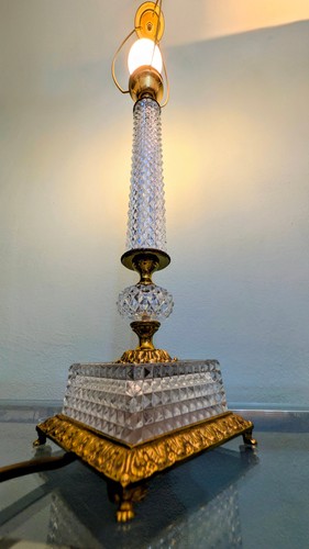 Elegante vintage tischlampe - elegante, im