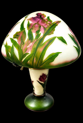 Jugendstil tischlampe glas - jugendstil,