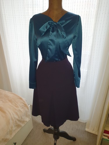 50iger jahre bluse vintage - 50iger,