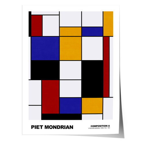 Poster piet mondrian - poster,