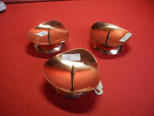 Kerzenständer messing 50er - 3,