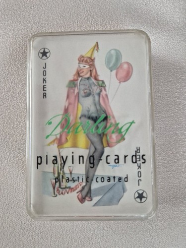 Darling playing cards - playing, vintage