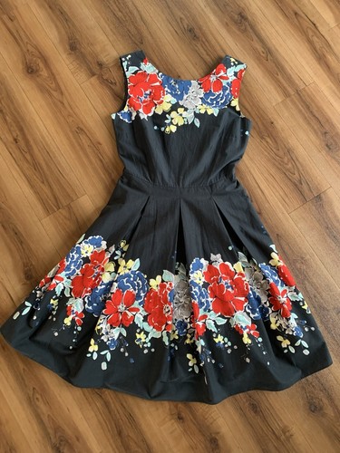 Kleid blumen 50er 60er - 60er, jahre