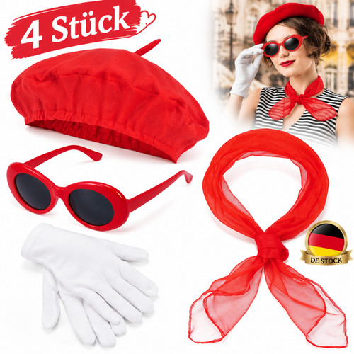 Bérett set 50er jahre für - set,
