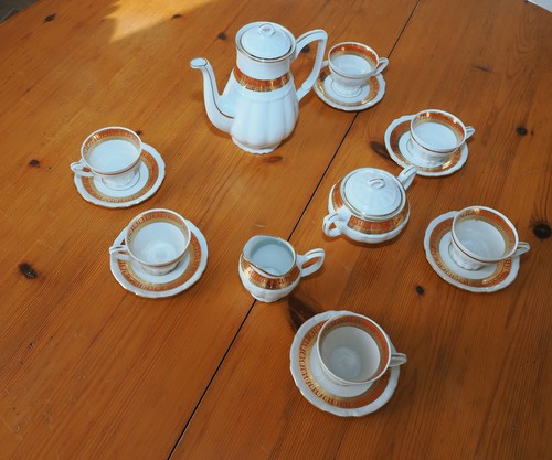Vintage mocca service - mocca-service, in